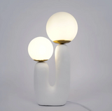 Curatmart - Contemporary Glass and Resin Table Lamp