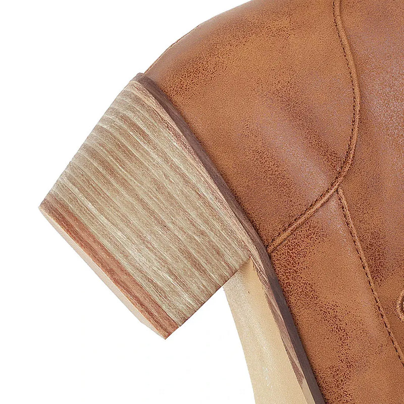 Roselle Suede Western Boots