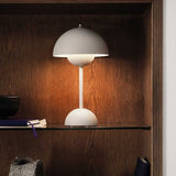 AuroraGlo LED Table Lamp - Compact Rechargeable Accent Light with Modern Design