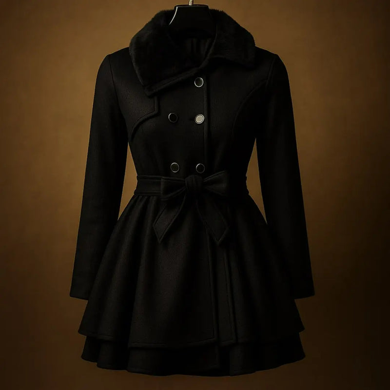 Valentina Structured Belted Coat