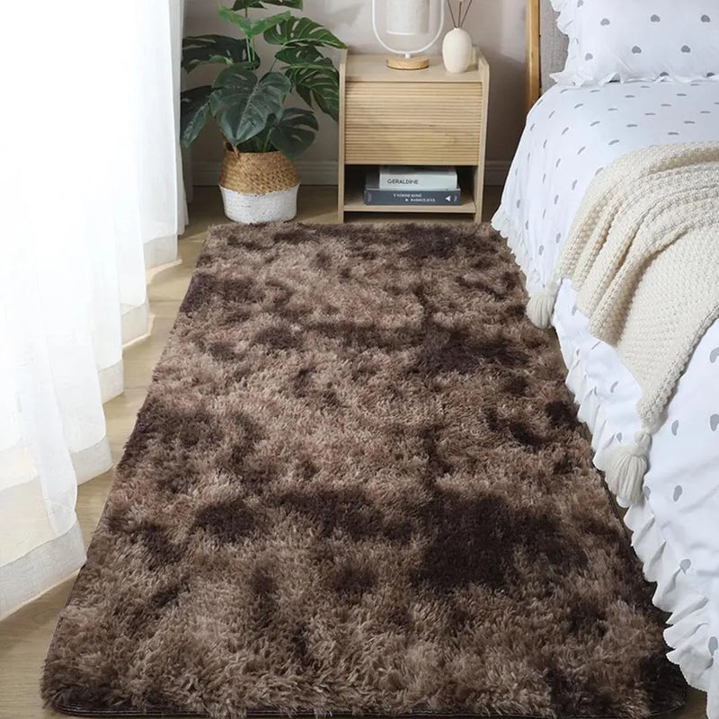 Warm Plush Bedroom Carpet - Soft Bedside Rug