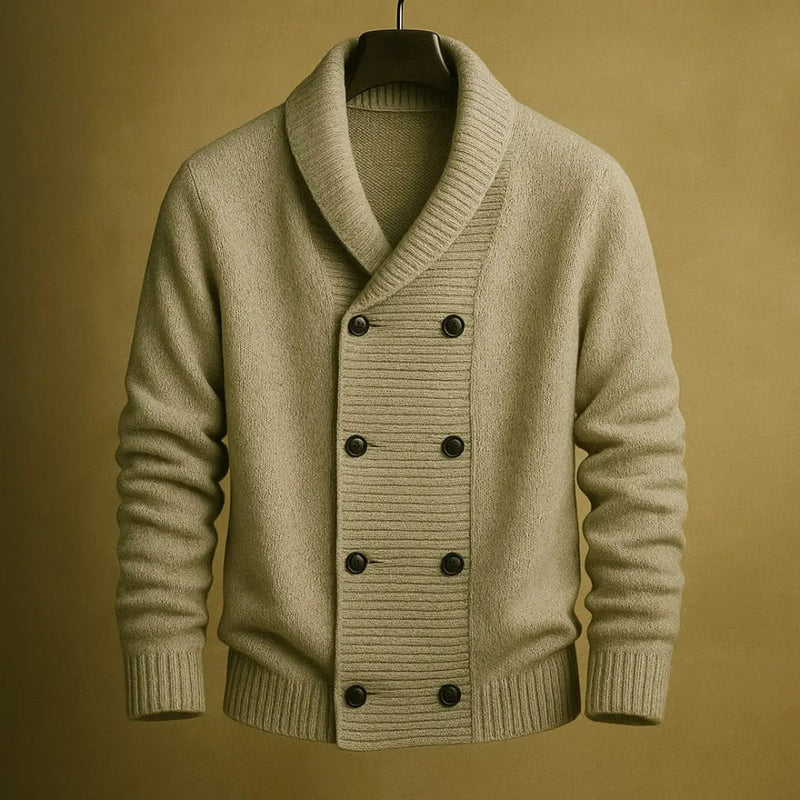 Adriano Cotton Shawl Cardigan
