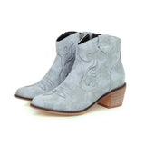 Roselle Suede Western Boots