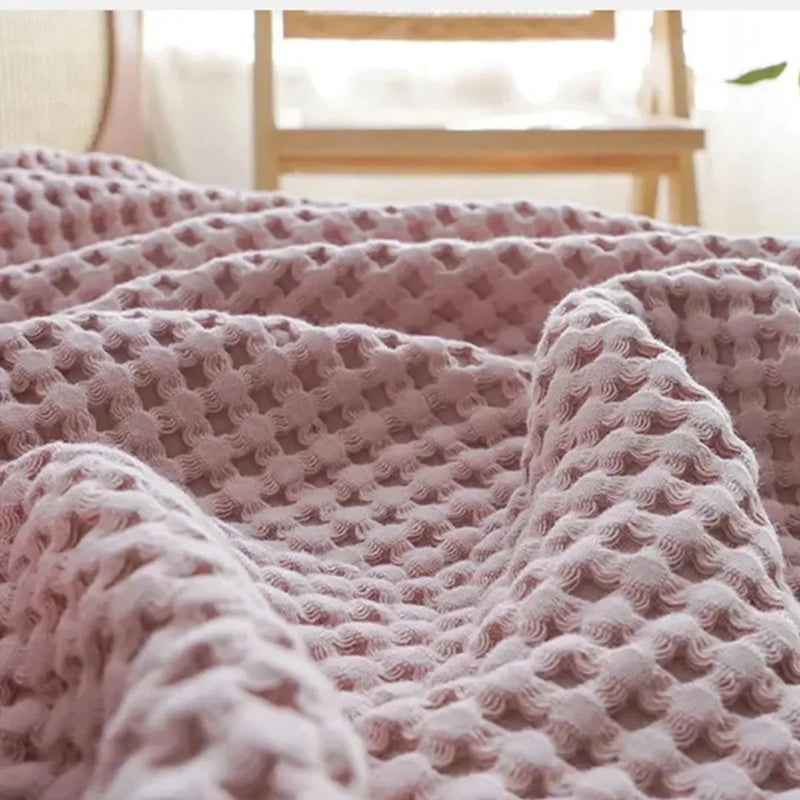 Soft 100% Cotton Bed Blanket