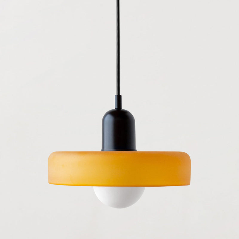 Modern Glass Pendant Light for Dining Room or Kitchen