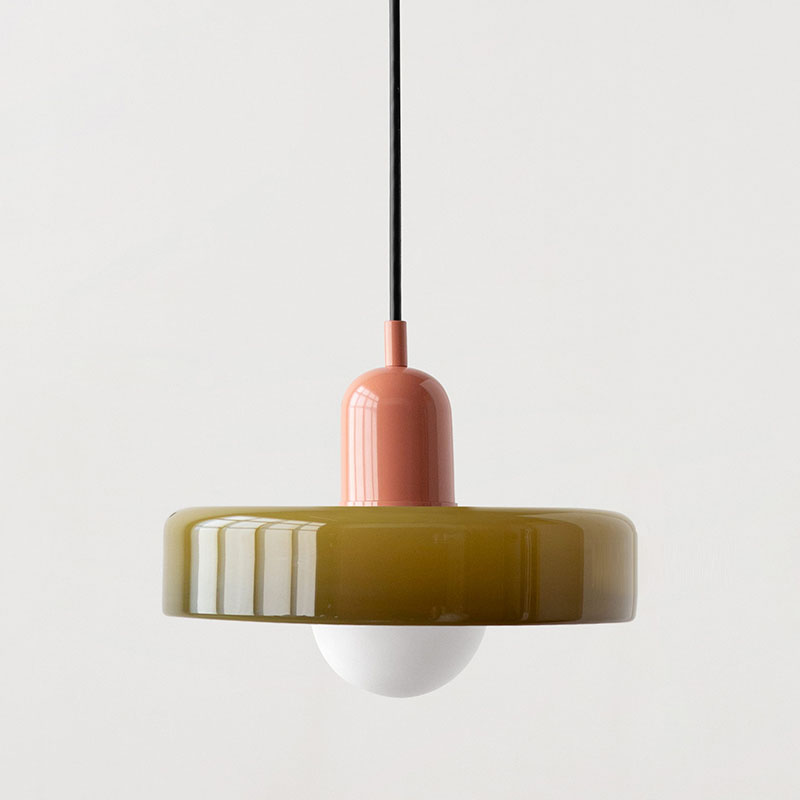 Modern Glass Pendant Light for Dining Room or Kitchen