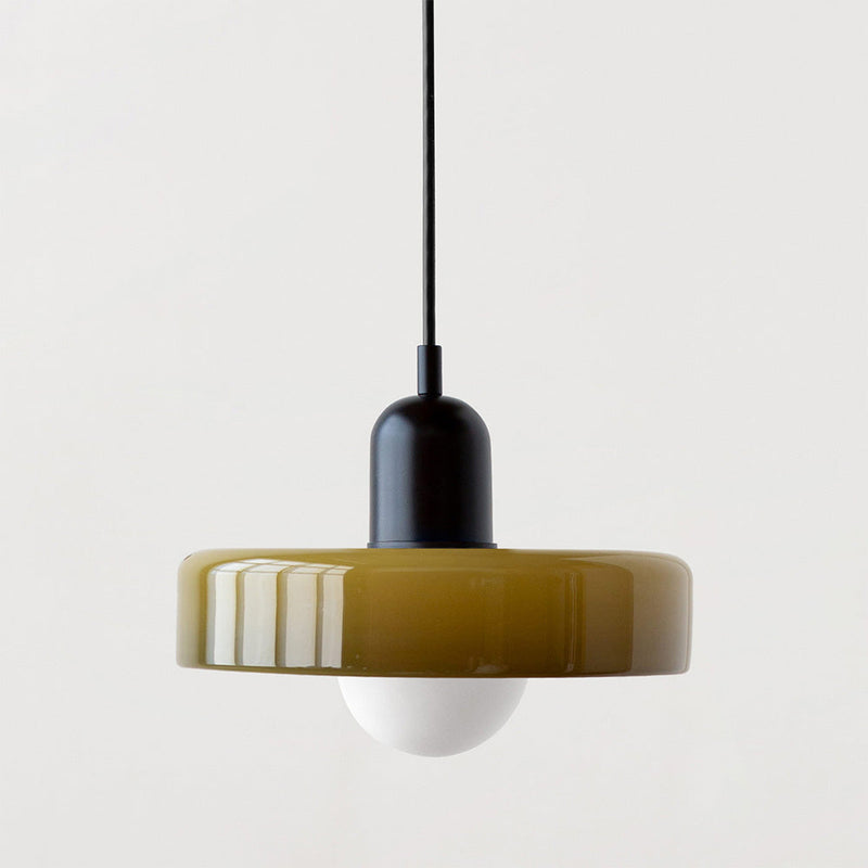 Modern Glass Pendant Light for Dining Room or Kitchen