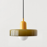 Modern Glass Pendant Light for Dining Room or Kitchen