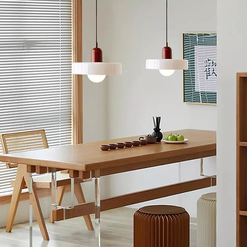 Modern Glass Pendant Light for Dining Room or Kitchen