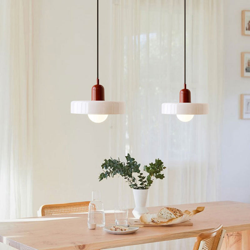Modern Glass Pendant Light for Dining Room or Kitchen