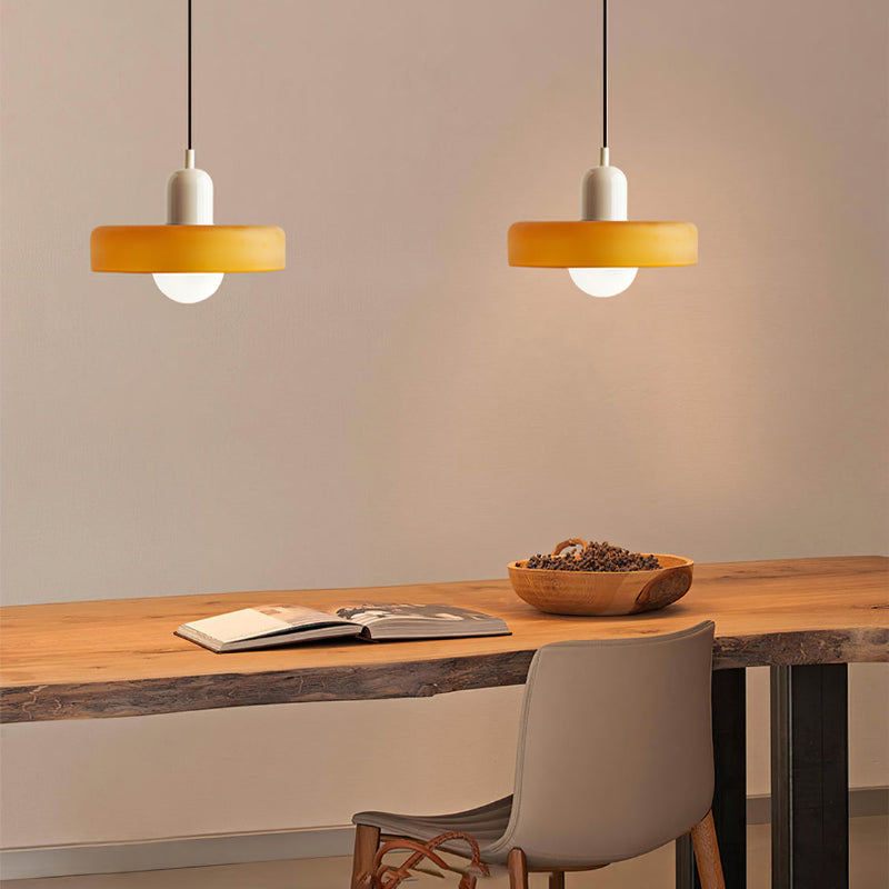 Modern Glass Pendant Light for Dining Room or Kitchen