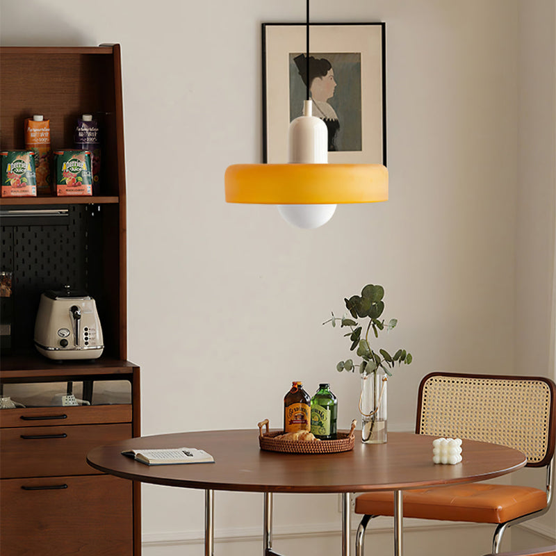 Modern Glass Pendant Light for Dining Room or Kitchen