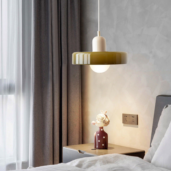 Modern Glass Pendant Light for Dining Room or Kitchen