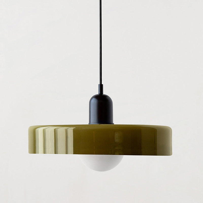 Modern Glass Pendant Light for Dining Room or Kitchen