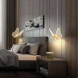 LED Butterfly Pendant Light for Modern Living or Dining Rooms