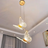 LED Butterfly Pendant Light for Modern Living or Dining Rooms