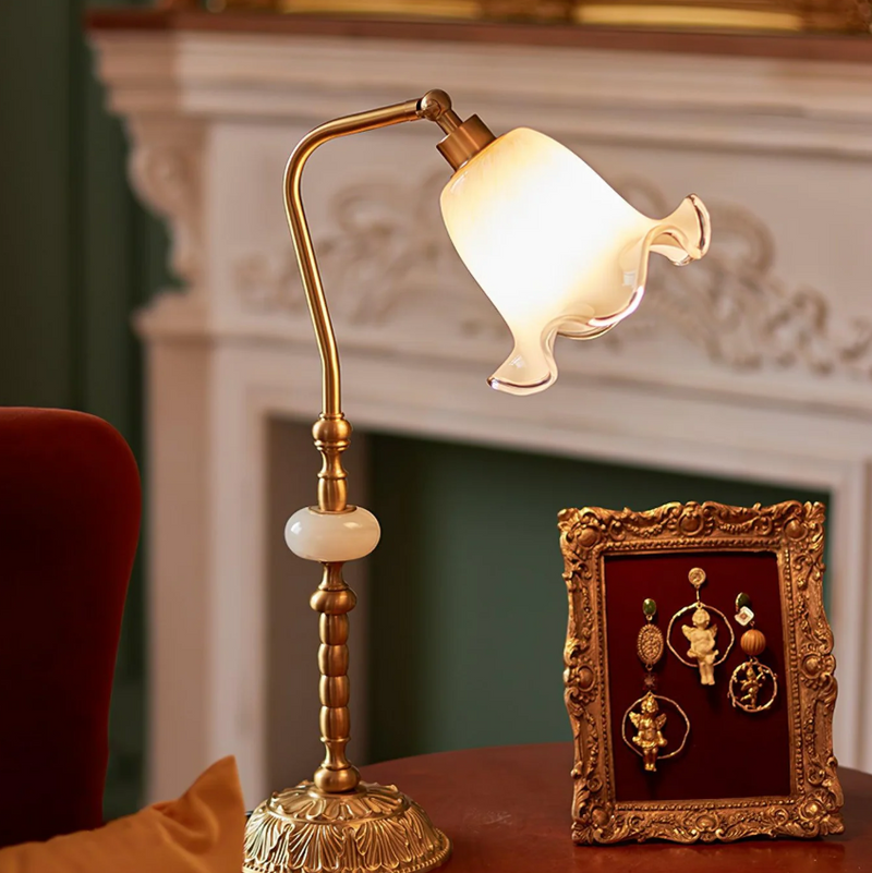 Curatmart - Tulip Bronze Table Lamp